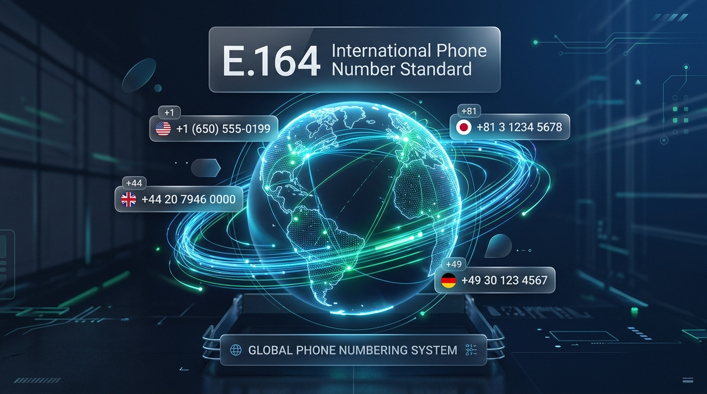 E.164 Phone Number Format Explained