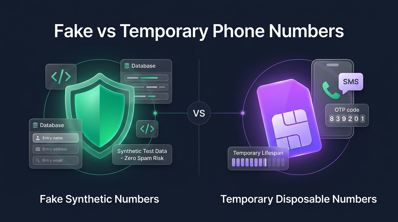 Fake vs. Temporary Phone Numbers: Which One Do You Actually Need?