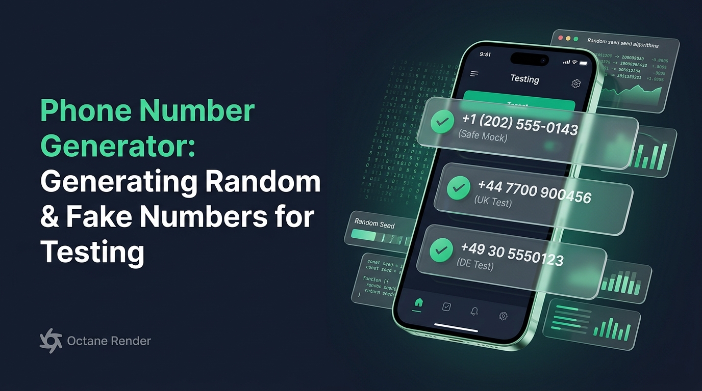 Phone Number Generator: Random & Fake Numbers for Testing